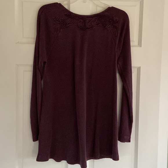 Soft Surroundings Long Sleeve Tunic Top Small - Picture 4 of 6